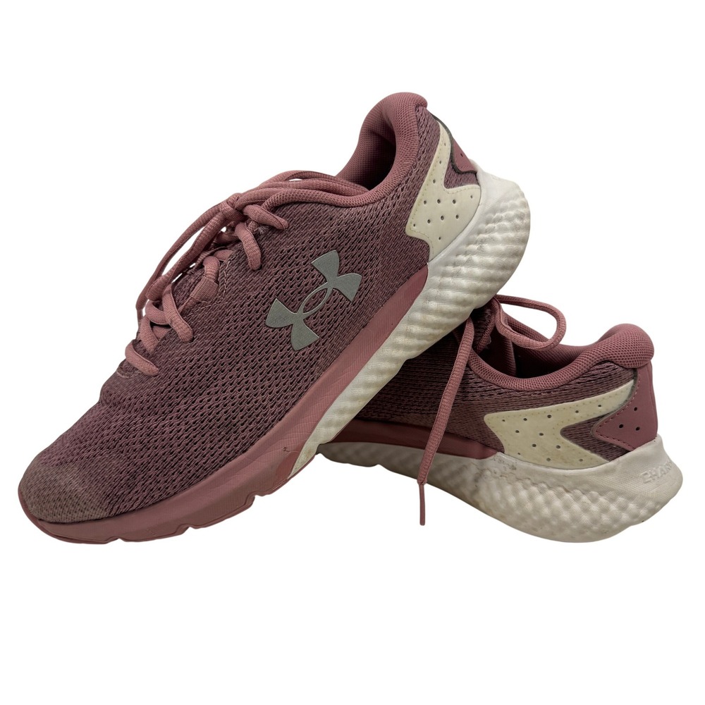 Under Armour‎ Charged Running Shoes Women's Pink Mesh Size 8.5